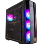 Gaming PC moonlight black linksvoor sfeer