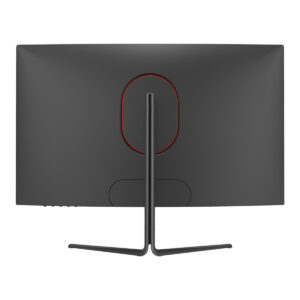 curved monitor zijaanzicht