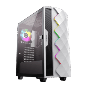 gaming pc diamond white